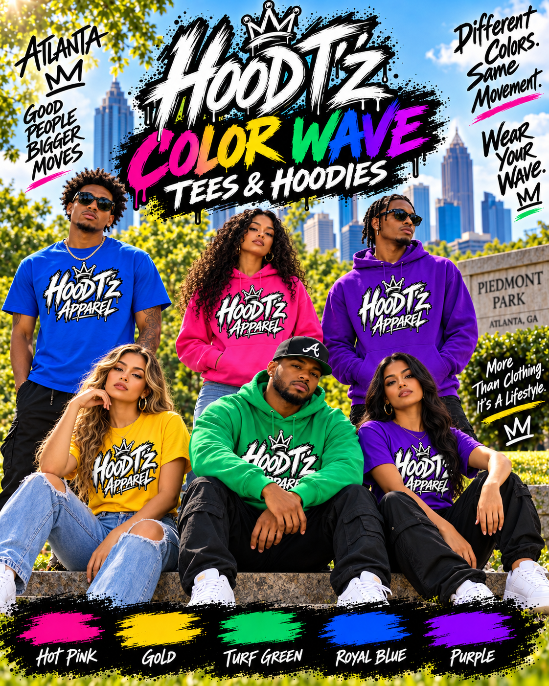 Hood T’z Color Wave Collection